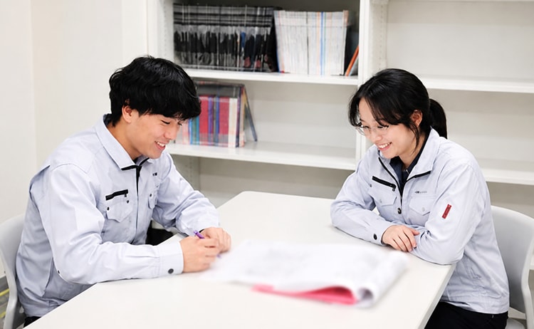 社員達の写真
